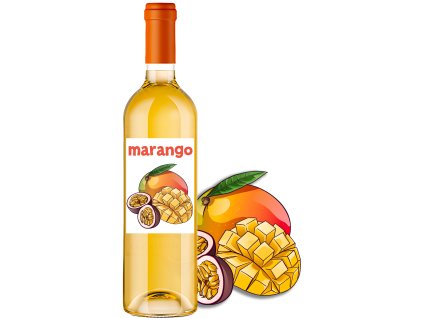Marango 0,75l  🥭 Mangó és maracuja bor | 11% alk.