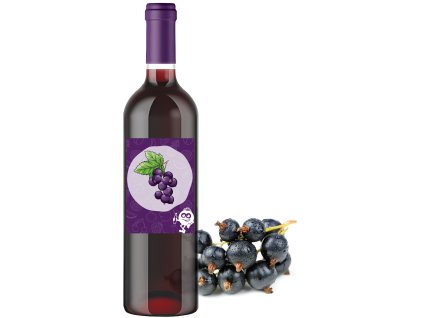 Porzeczak 0,75l  Wino z czarnej porzeczki | 11,5% alk.
