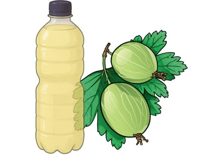 Agrestiak 1,5l (butelka PET)  z agrestu 11,5% alk.