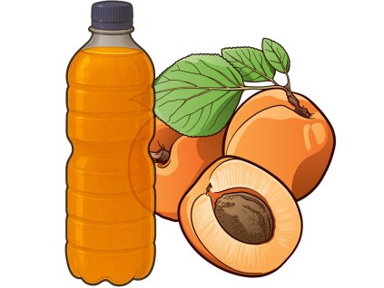 Morelak 1l (butelka PET)  z słodkich moreli 11,5% alk.