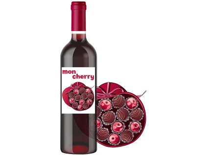 Moncherry 0,75l  🍫 Wino czekoladowe | 12% alk.