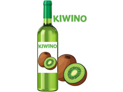 Kiwino 0,75l  Special cu kiwi 11% alc.