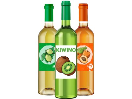 Trio-ul păros  3x Trei sticle de vin 0,75