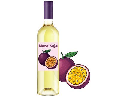 Mara Kuja 0,75l  Maracuja specială 11% alcool.