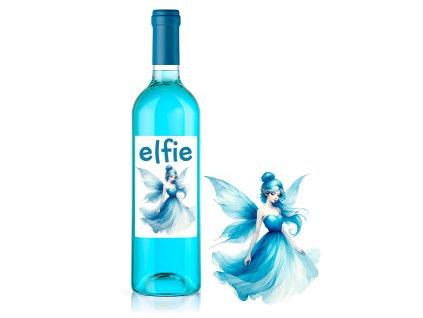 Elfie 0,75l  Especial Afine cu Spirulină Albastră 12% alc.