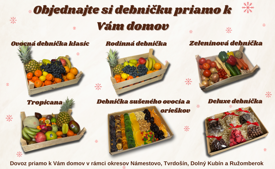 Fruvita.sk vianočná debnička