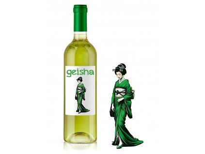 Geisha  Reisspezialität mit Matcha Alk.12%, 0,75l
