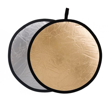 odrazná deska stribrna zlata