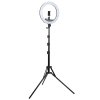 kruhové led světlo se stativem