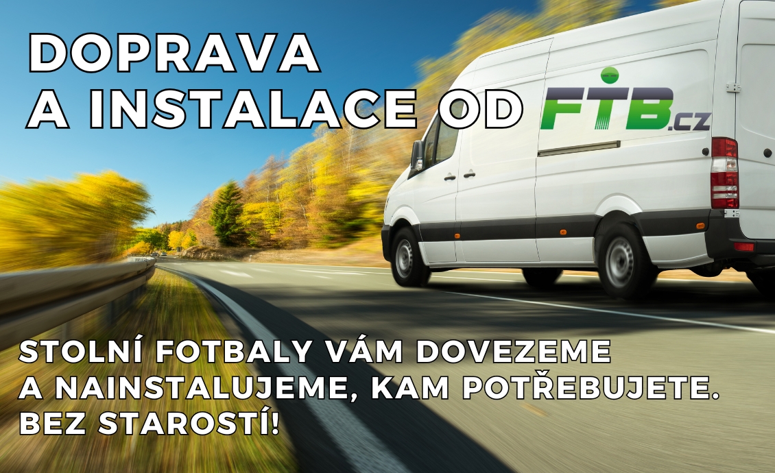 Stolní fotbaly s dopravou a instalací od FTB.cz - servis stolního fotbálku