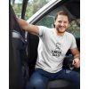 Tričko Latte DAD – bílé tričko pro moderního tátu