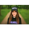 Kšiltovka MUTR - snapback ohlý kšilt
