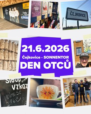 UŽ TUTO NEDĚLI🤩🤩🤩 Oslavte den otců v krásnem prostředí @bylinkovyraj_sonnentor 🌞 Víc infa najdete v linku v profilu😉