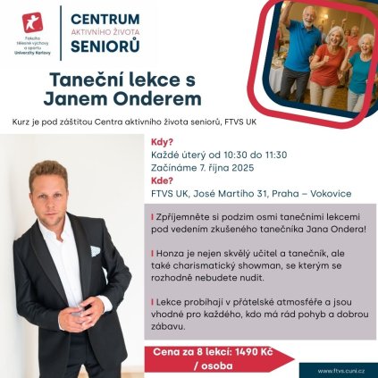 Tančírna s Janem Onderem (Cílová skupina Veřejnost)