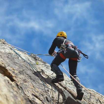 Kurz lezení na přírodních stěnách (1)