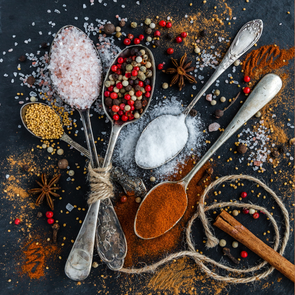 5 mocných druhů koření