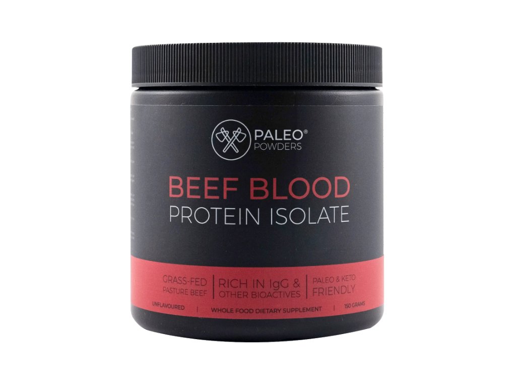 Beef Blood protein isolate (grass-fed) 150g – PALEO POWDERS