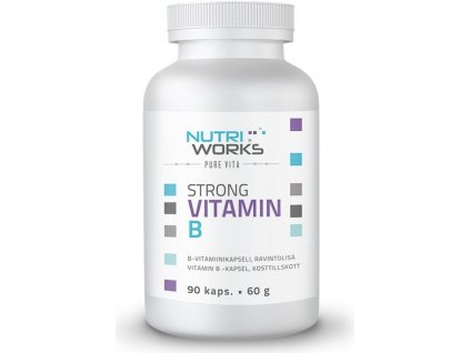 Strong Vitamin B 90 kapslí (Silný vitamín B)