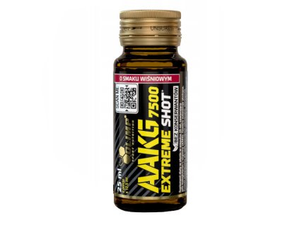 AAKG 7500 Extreme Shot, 1 x 25 ml, Olimp (Varianta Višeň)