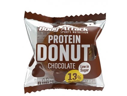 Body Attack Protein Donut 60g, kobliha s navýšeným obsahem bílkovin (Varianta Blueberry)