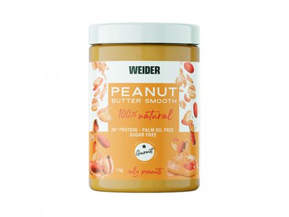 Weider Peanut Butter Smooth, 100% arašídové máslo