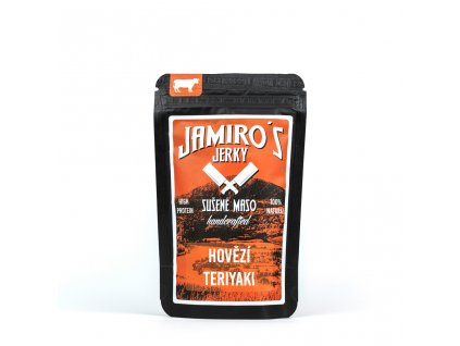 Jamiro´s Jerky Hovězí Teriyaki 50 g sušené hovězí maso