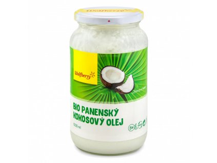 kokosovy olej panensky bio 1l wolfberry