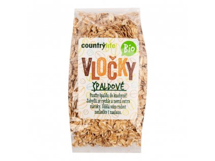 Vločky špaldové 250 g BIO COUNTRY LIFE - EXP: 5/2022