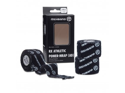 018246 38mm black Rehband Rx Athletic Tape Hook Grip 01