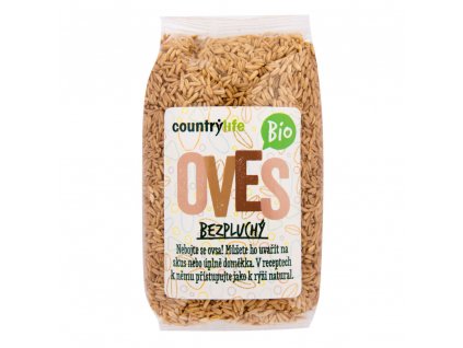 Oves bezpluchý 500 g BIO COUNTRY LIFE