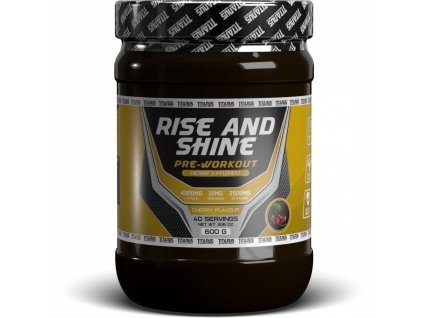 titanus pre workout rise and shine 600 g