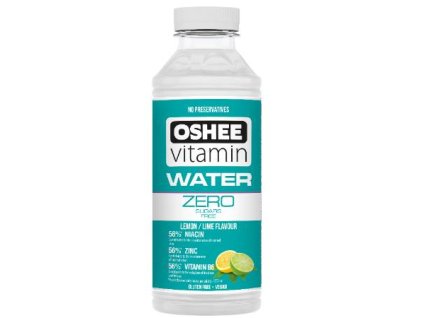 OSHEE Vitamin Water Zero 555 ml, vitamínová voda bez kalorií s vitaminy B a zinkem