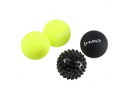 Sada masážních míčků Lacrosse Ball HMS BLS01