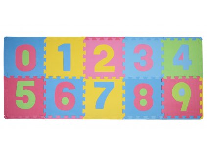 Čísla 3 pěnové puzzle