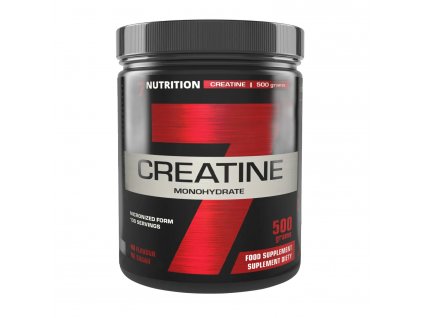 7NUTRITION Creatine 500 g (Varianta sypký mikronizovaný kreatin s taurinem)