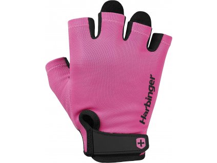 Harbinger Power 2.0 Pink, unisex fitness rukavice (Varianta Velikost S)