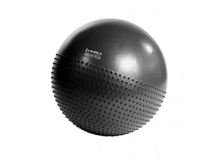 Masážní gymnastický míč HMS YB03 75 cm, černý