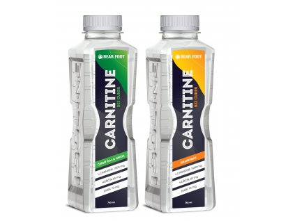 Bear Foot Carnitine 1000 mg Zero Sugar 765 ml, sportovní nápoj s l-karnitinem bez cukru