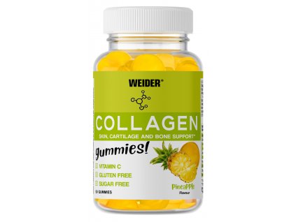 Weider Collagen Gummies 50 ks, želatinové bonbóny s kolagenem a vitamínem C