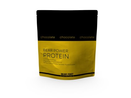 Bear Foot Bear Power Protein 1000g, syrovátkový koncentrát CFM, izolát a hydrolyzát (Varianta Kokos)