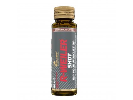 Olimp R-Weiler Shot 60ml, předtréninková směs ve skleněné ampuli (Varianta Cola)