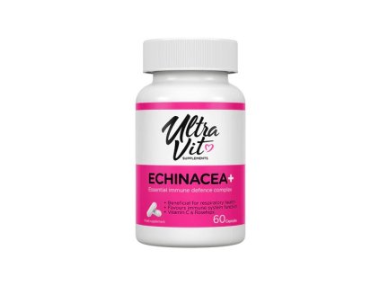 VPLab Echinacea+ 60 cps, extrakt třapatkovky nachové (Varianta vitamín C a extrakt z plodů šípků)