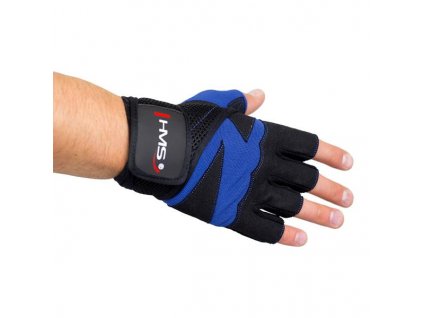 FITNESS RUKAVICE MODRÉ RST02 HMS