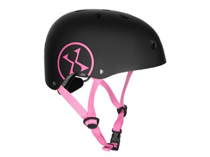 Helma NILS Extreme MTW001-1 černo-růžová (Name MTW001-1 ČERNO-RŮŽOVÁ VEL.XS(48-52CM) HELMA NILS EXTREME, Size XS(48-52cm))
