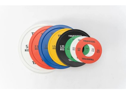 StrongGear Ocelové Frakční Kotouče (Váha Sada 18 kg (2 x 0,25-2,5 kg))