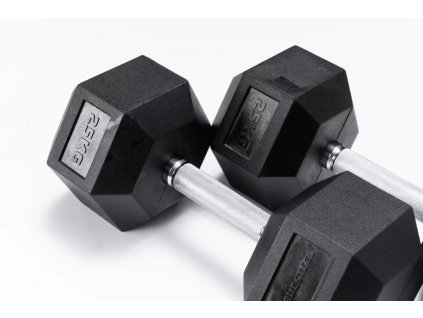 Jednoruční činky Hexagon TrueGrip (Váha 52,5 kg)