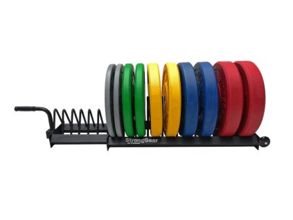 StrongGear Stojan na bumper a olympijské kotouče (Váha 18 kg)