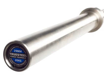 Olympijská Osa Power Stainless Steel (Váha 20 kg, Délka 220 cm)