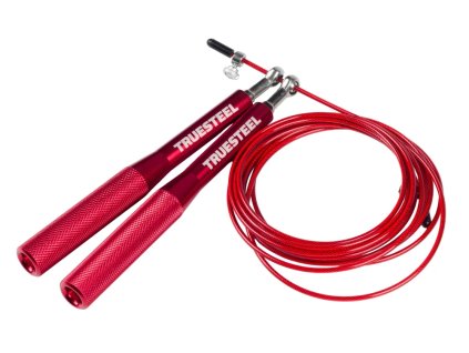 StrongGear Speed rope s ergonomickým madlem (Váha 0,2 kg, Délka 300 cm)