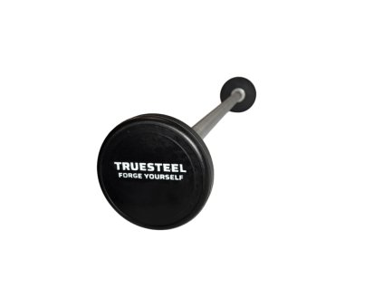 Polyurethanová rovná bicepsová činka (Váha 10 kg)